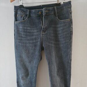 Women's Fleece lined jeans (Amazon) size L short
